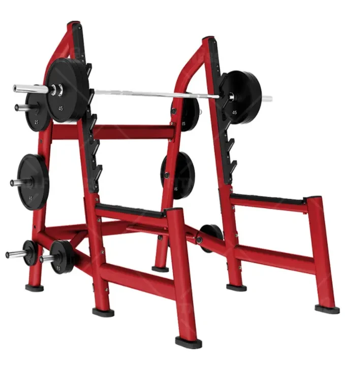 Olympic Squat Rack: Heavy-duty Steel Frame For Free Weight Training factory