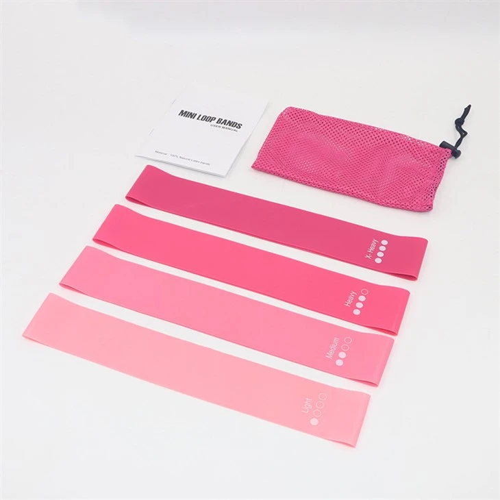 Pink Gradient Resistance Bands te chu a awm a